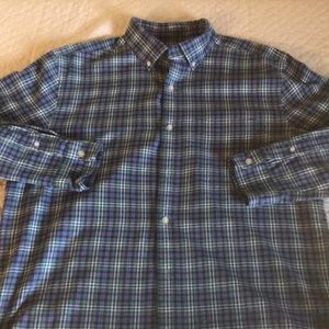 Vineyard Vine Men’s Plaid Flannel Shirt XL